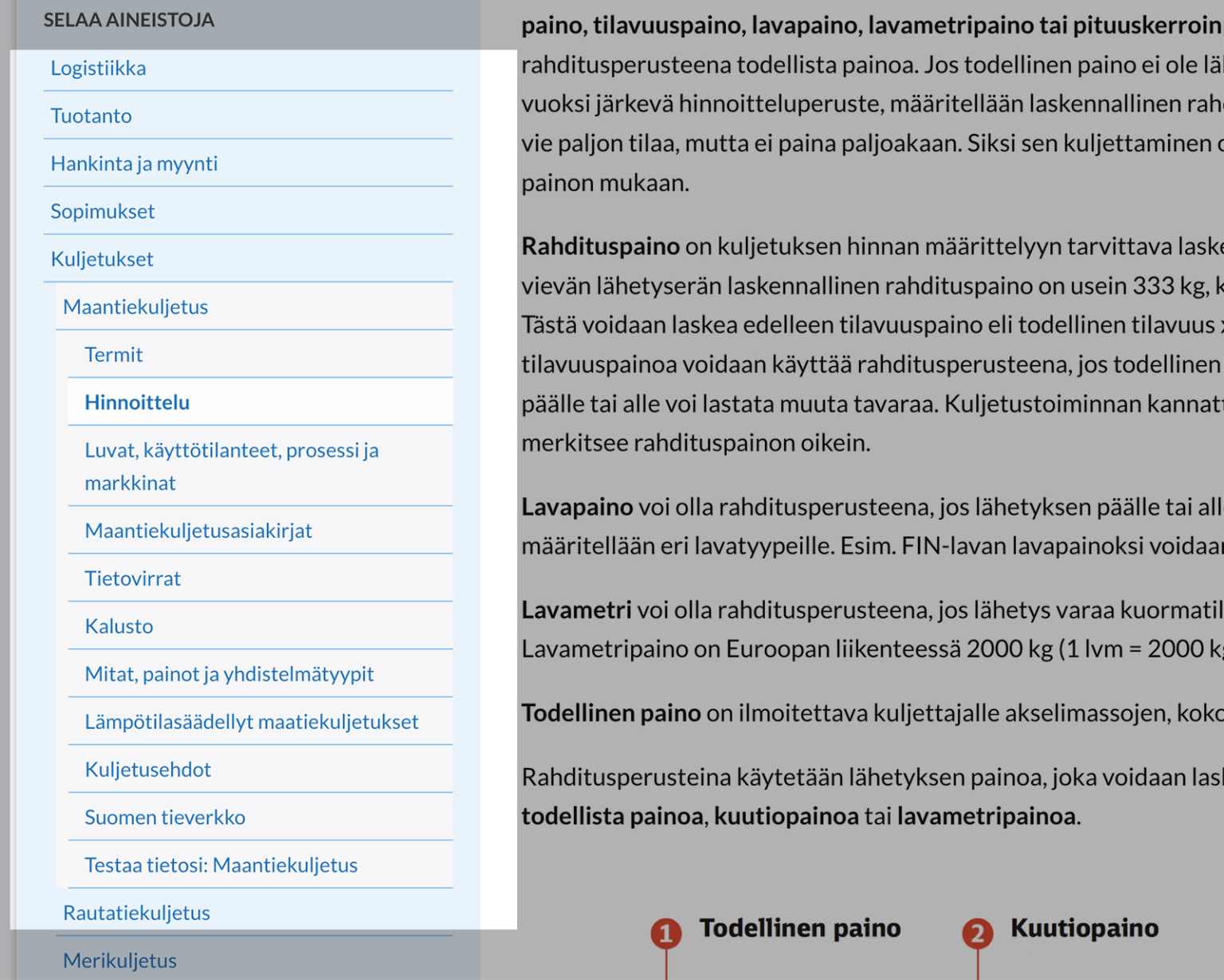 Sivuston Käyttöohjeet – Logistiikan Maailma