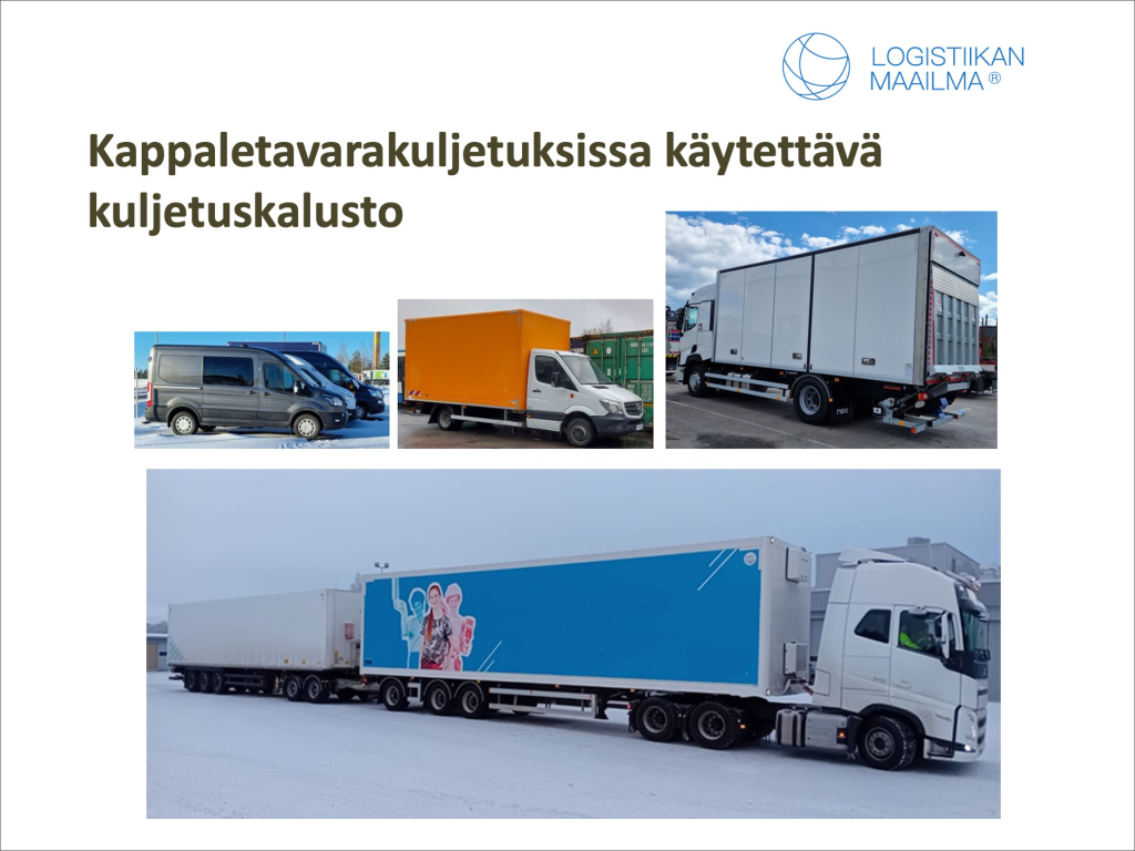 Kappaletavarakuljetuksissa Käytettävä Kuljetuskalusto – Logistiikan Maailma